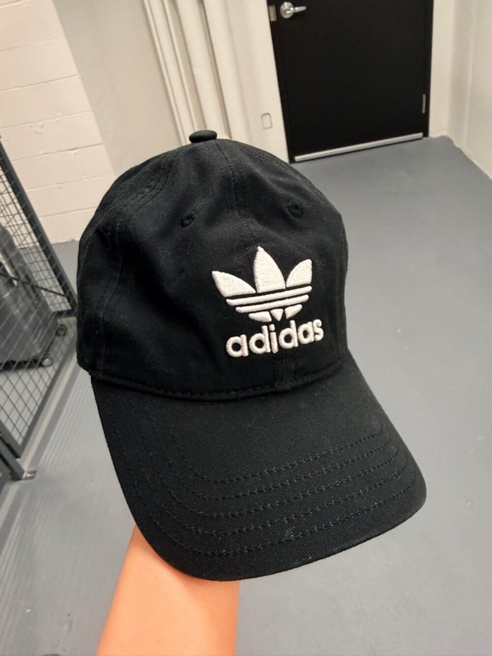 adidas Originals Black Trefoil Cap